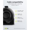 ENROLLADOR CABLE COCHE ELECTRICO TYPE 2