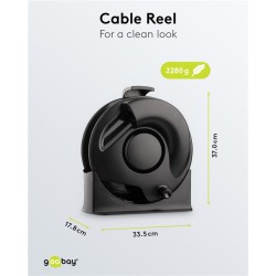ENROLLADOR CABLE COCHE ELECTRICO TYPE 2