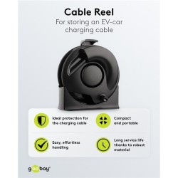 ENROLLADOR CABLE COCHE ELECTRICO TYPE 2