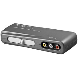 SWITCH SELECTOR RCA 3 ENTRADAS 1 SALIDA