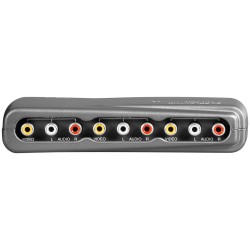 SWITCH SELECTOR RCA 3 ENTRADAS 1 SALIDA