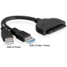 ADAPTADOR USB 2.0 + USB 3.0 A SATA