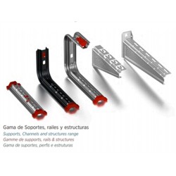 SOPORTE PARED REJIBAND PENSA 150mm NEGRO