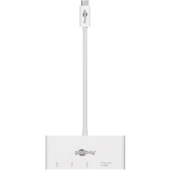 ADAPTADOR USB C M-3xUSB 3.0+LECTOR TARJE