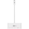 ADAPTADOR USB C M-3xUSB 3.0+LECTOR TARJE