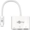 ADAPTADOR USB C M-HDMI H+USB 3.0+USB C
