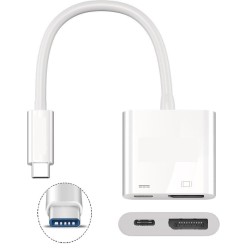 ADAPTADOR USB C M-DISPLAYPORT H+C 15cm