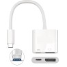 ADAPTADOR USB C M-DISPLAYPORT H+C 15cm
