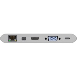 ADAPTADOR USB C M-VGA+HDMI+RJ45+3XUSB+1C