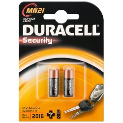 PILA ALKALINA 12V LR23 DURACELL PACK 2u/