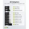 ALIMENTADOR UNIVERSAL 3-12V 1,5A 18W NEG