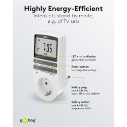 RELOJ PROGRAMADOR DIGITAL IP20 16A
