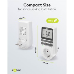 RELOJ PROGRAMADOR DIGITAL IP20 16A