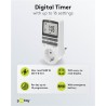 RELOJ PROGRAMADOR DIGITAL IP20 16A
