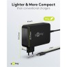ALIMENTADOR 220V 1xUSB C 20V 4.5A 90W