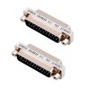 ADAPTADOR DB25 M-M BAJO PERFIL