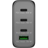 ALIMENTADOR 220V 1xUSB QC3.+3xUSB C 100W
