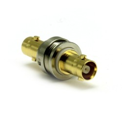 ADAPTADOR MICRO BNC H-H 12G PANEL HD BNC