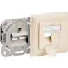 MARCO ROSETA SUPERFICIE+2xRJ45 FTP CAT6