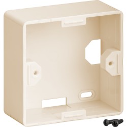 ROSETA SUPERFICIE 2xRJ45 SFTP CAT6A BEIG