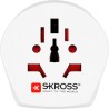 ADAPTADOR UK-USA-SUIZA a EUROPA SKROSS