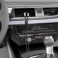4U/ ORGANIZADOR SUJETA 3 CABLES ADHESIVO