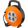 ENROLLADOR ALARGADOR 10m 4xSchuko 3x1,5