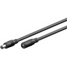 CABLE JACK ALIMENTACION M-H 3M 2,5/5,5