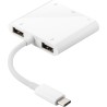 ADAPTADOR USB C M-HDMI H+3USB3.0+USB C