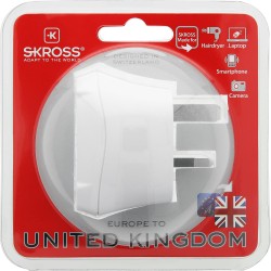 ADAPTADOR DE EUROPA A UK CON TT SKROSS