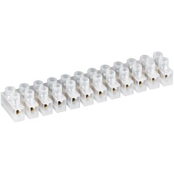 TIRA 12 CLEMAS TRANSPARENTES HASTA 4mm