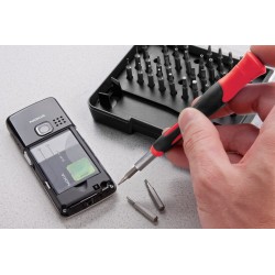 JUEGO 39 DESTORNILLADORES DE PRECISION