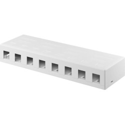 CAJA CONCENTRACION 8xRJ45 KEYSTONE VACIA