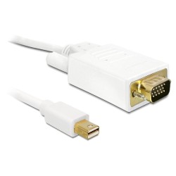 CABLE MINIDP M-VGA MACHO 2M V.1.2 BLANCO