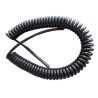 CABLE ESPIRAL 6X0,14 NEGRO 0,5M REPOSO