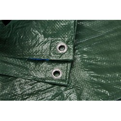 LONA POLIETILENO VERDE con ojales 4x6mts