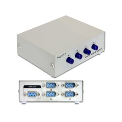 SWITCH CONMUTADOR 4X1 DB9 SUB-D9