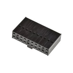 CAJA HEMBRA POLARIZADA 20 VIAS PASO 2,54