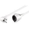 CABLE ALIMENTACION SCHUKO M-H 2M BLANCO
