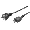 CABLE ALIMENTACION RED RECTO-TREBOL 1,8M