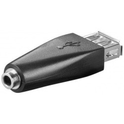 ADAPTADOR USB HEMBRA-MINIJACK ST HEMBRA