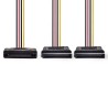 CABLE ALIMENTACION DOBLE SATA 20cm