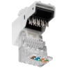 CONECTOR RJ45 HEMBRA UTP CAT5E SNAP-IN