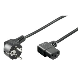 CABLE ALIMENTACION RED-CPU C13 CODO 1,5M