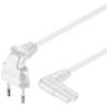 CABLE ALIMENTACION RED-FORMA 8 2M CODO B