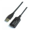 CABLE USB A 2.0 M-H AMPLIFICADO 10MTS