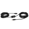 CABLE USB A 2.0 M-H AMPLIFICADO 15M