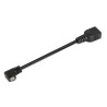 CABLE OTG USB MICRO B- A HEMBRA CODO