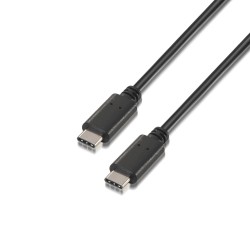 CABLE USB C M-M 1M NEGRO Thunderbolt 3