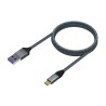 CABLE USB 3.1 TIPO A M-USB C M 2M NYLON